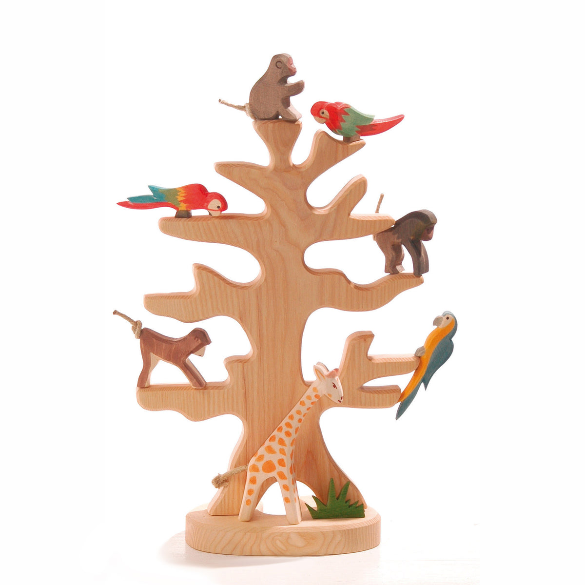 Ostheimer Wooden Frog Jumping - Ostheimer Toys - Wooden Toys - Waldorf Toys  - Ava's Appletree