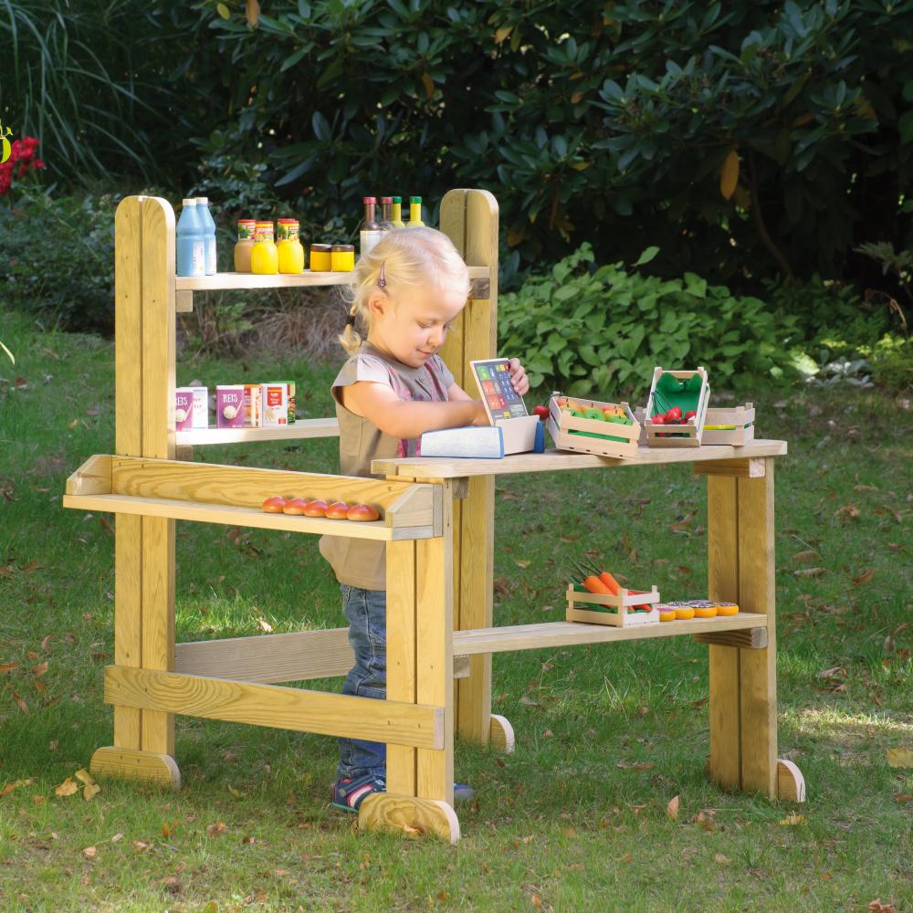 wooden play food - rice