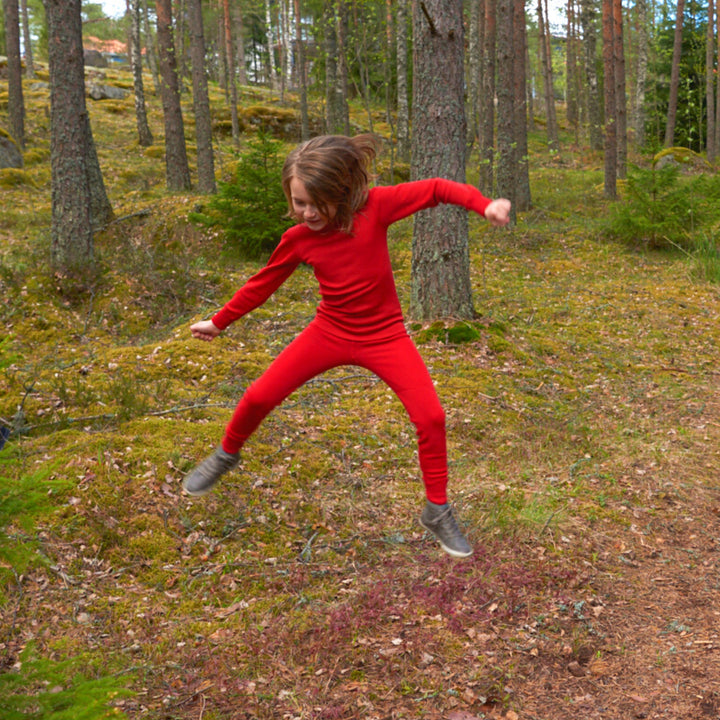 child's organic merino wool undershirt