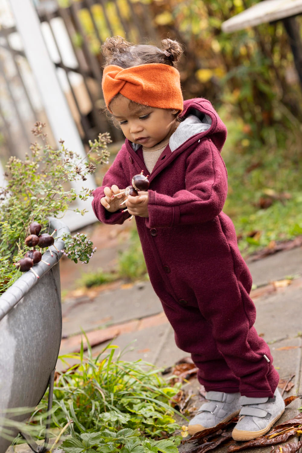 Disana boiled wool overalls