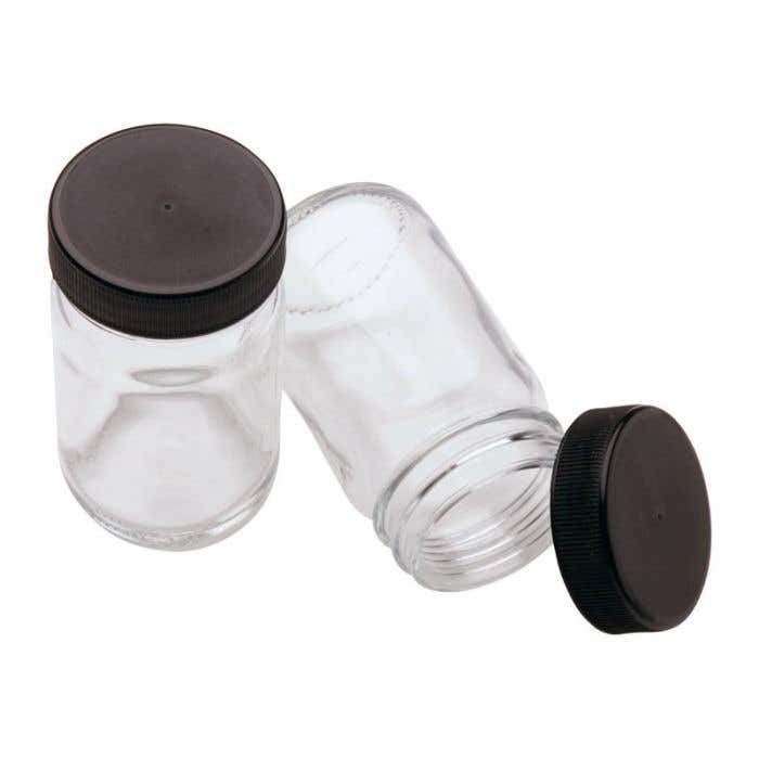 glass paint jar with lid