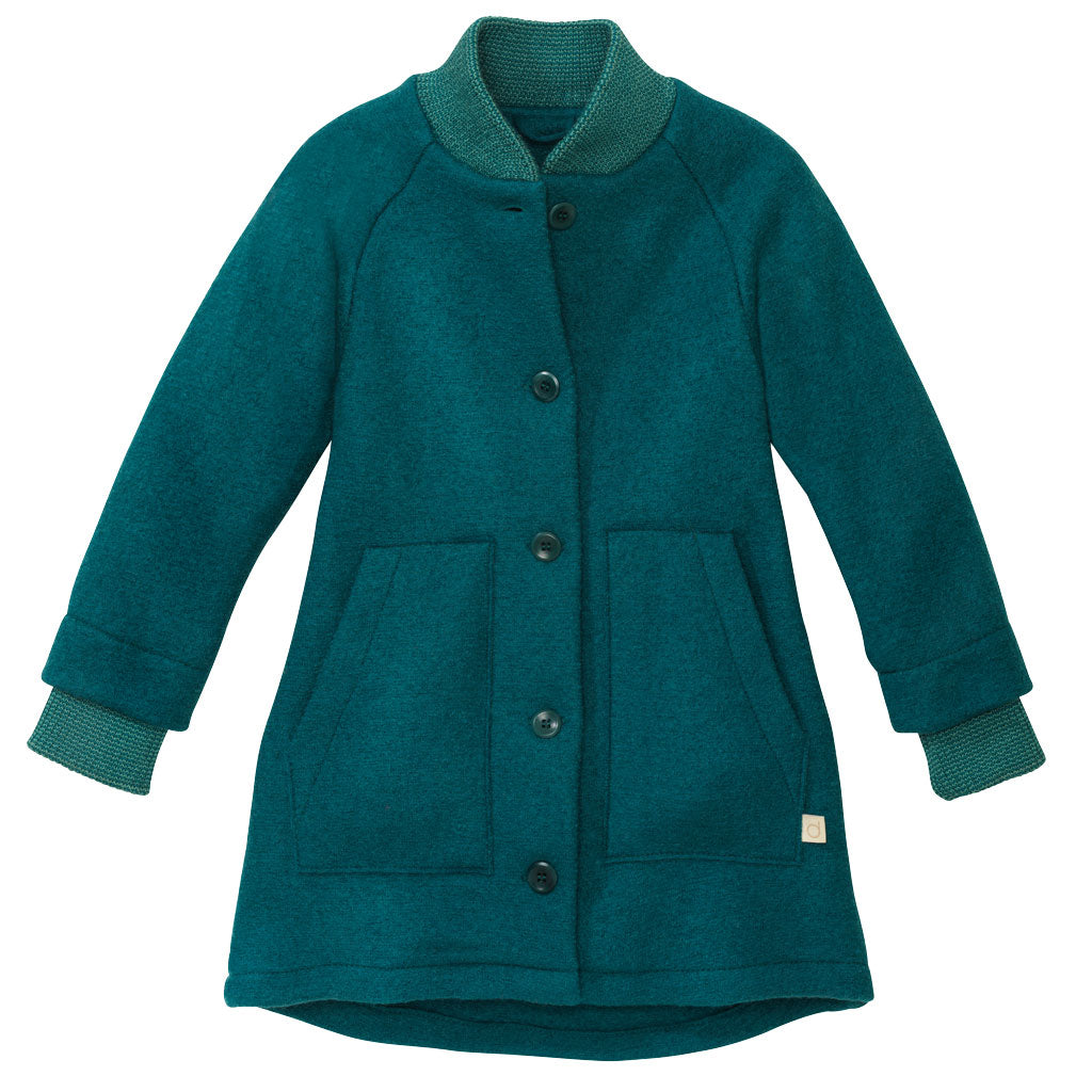 Disana organic merino boiled wool walking coat