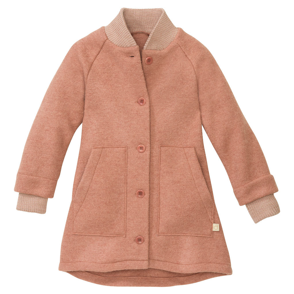 Disana organic merino boiled wool walking coat