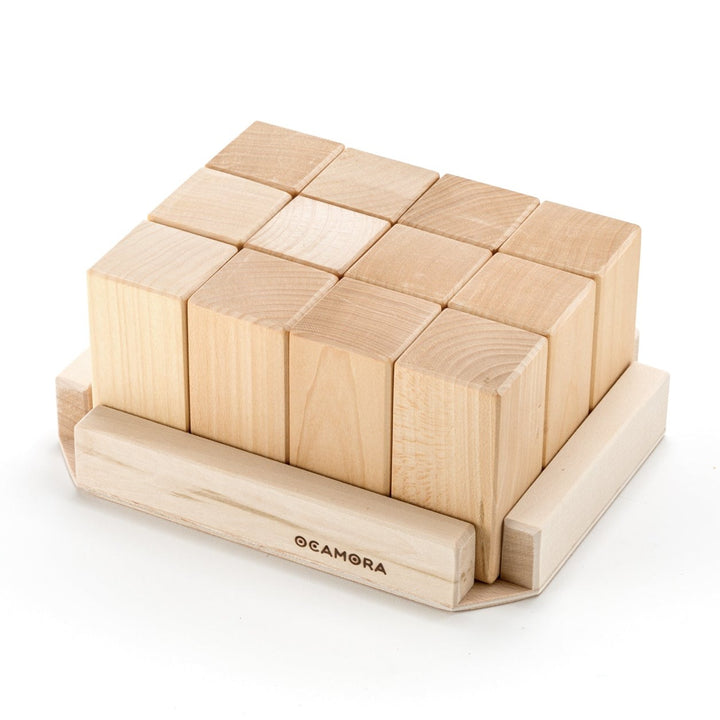 Ocamora 12 rectangular prisms, natural