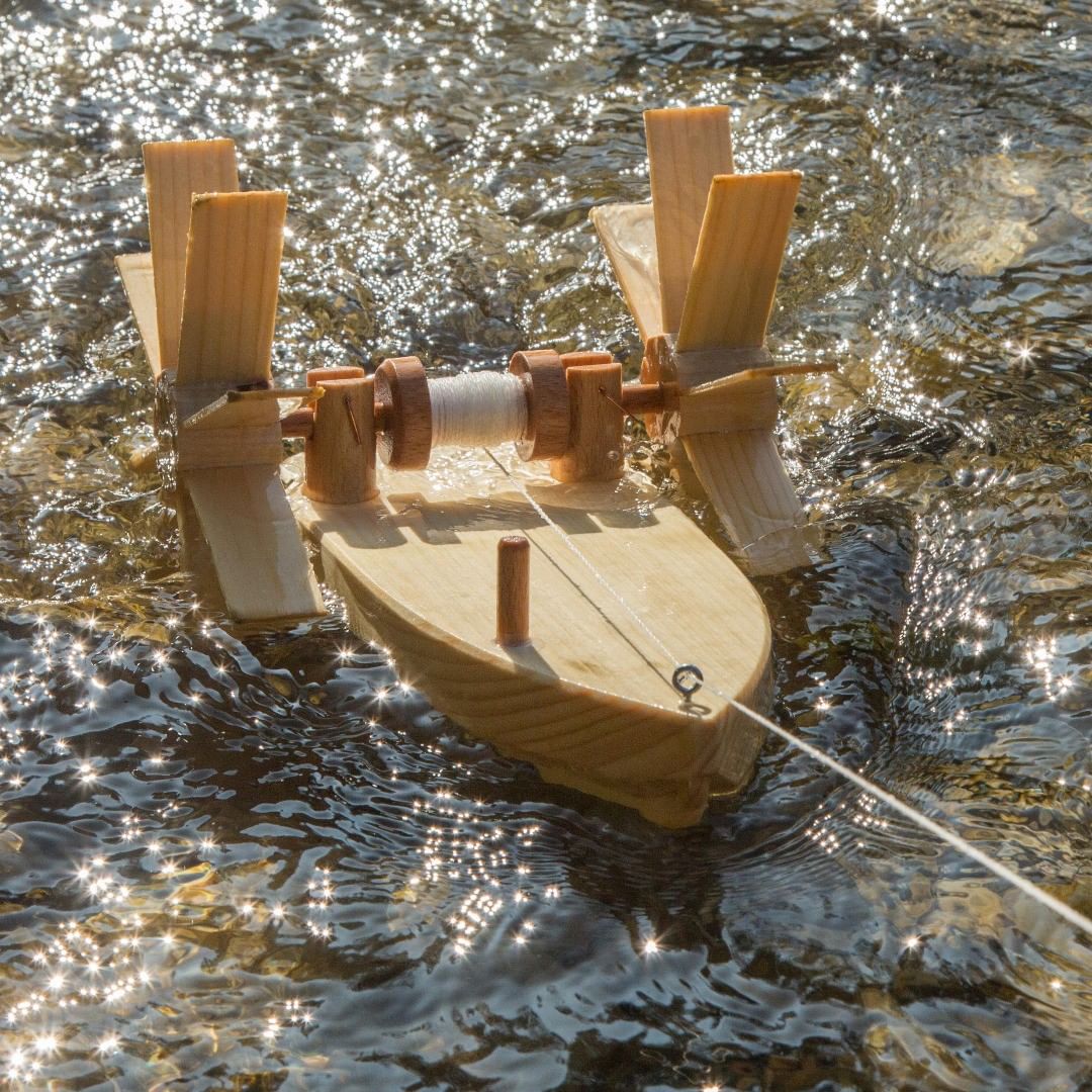 trout paddle boat kit