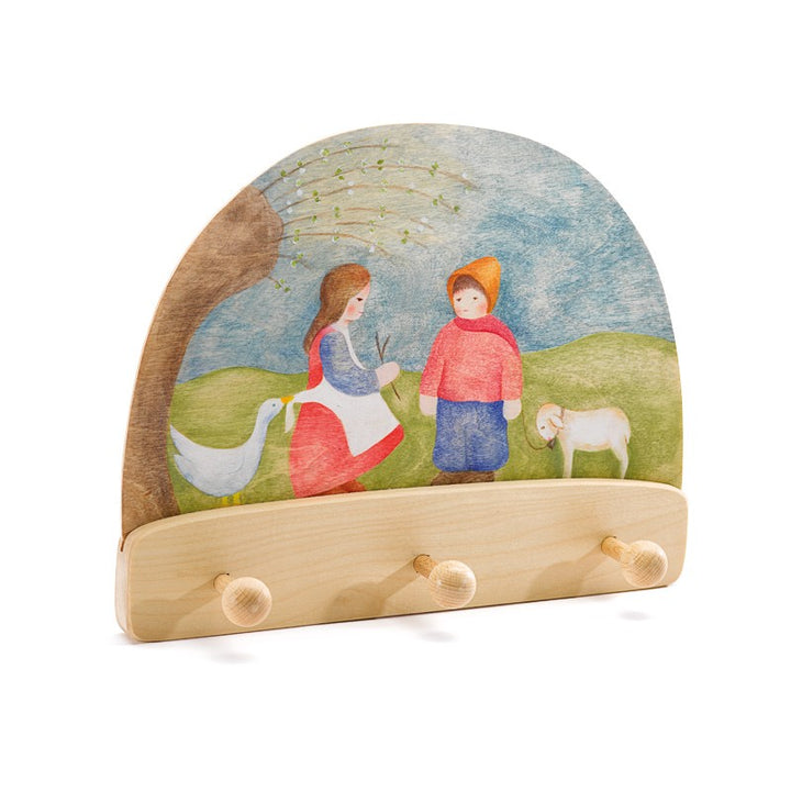 Ostheimer little shepherd boy and goose girl coat rack