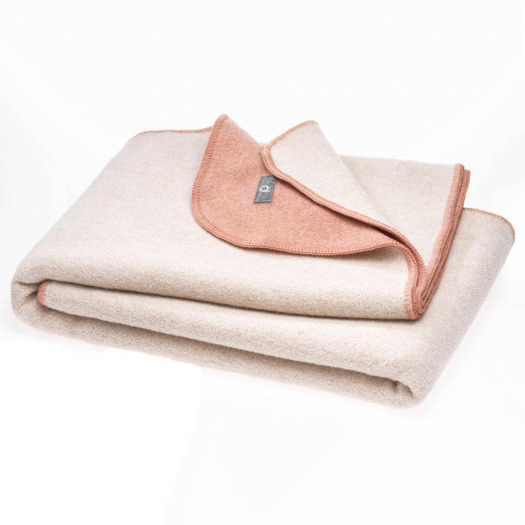 Disana doubleface organic boiled wool blanket