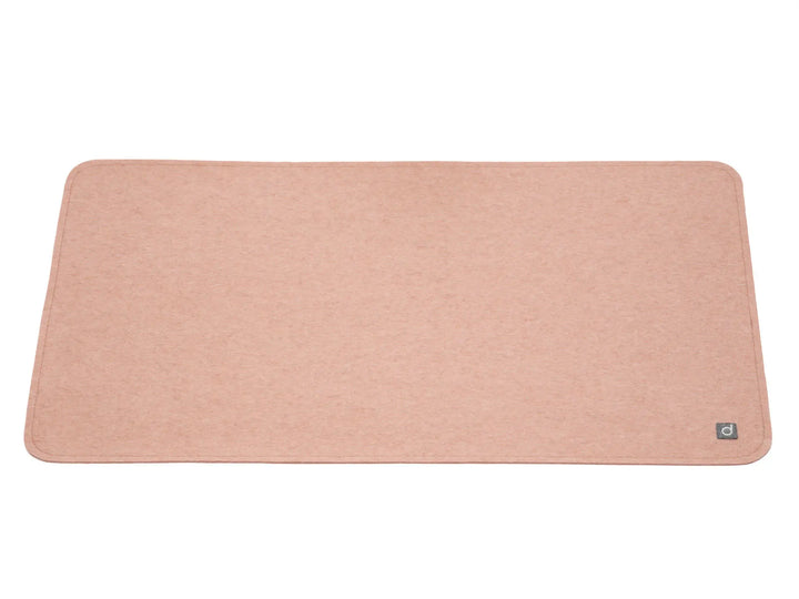 Disana wool felt desk pad, rosé