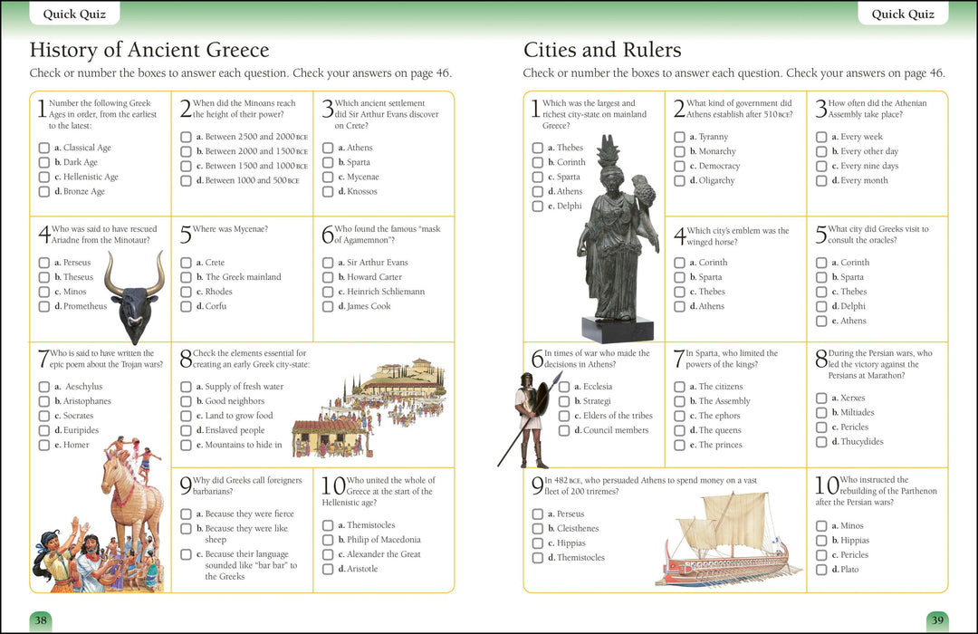 Ancient Greece workbook