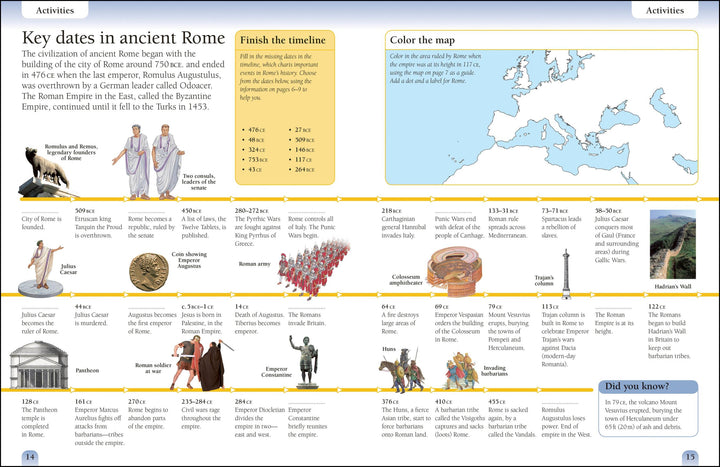 Ancient Rome workbook