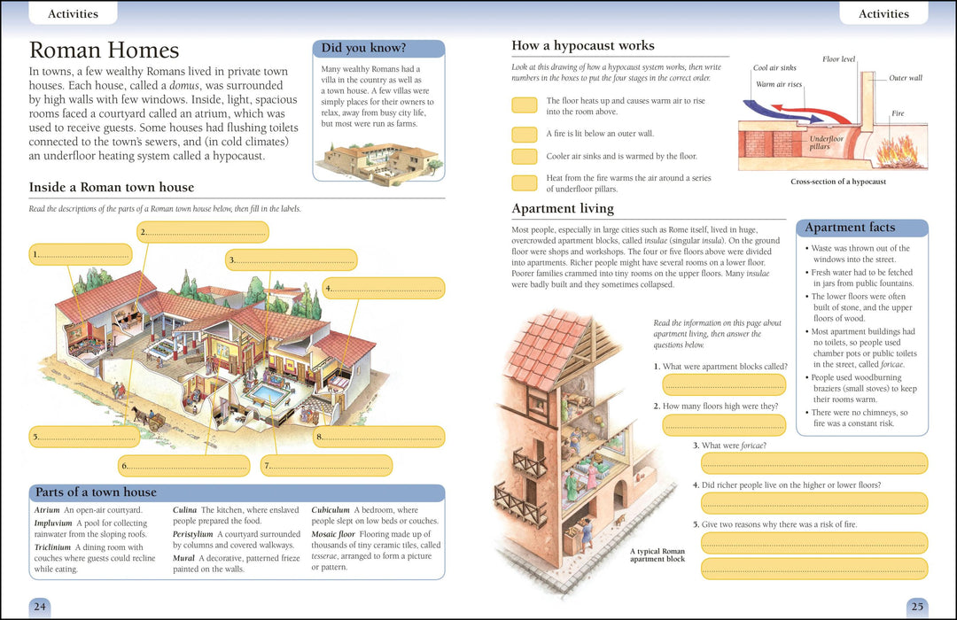 Ancient Rome workbook