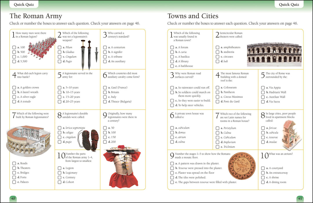 Ancient Rome workbook