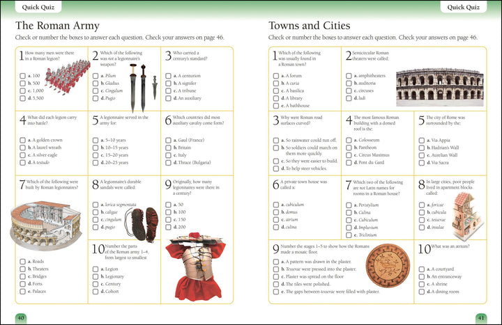 Ancient Rome workbook