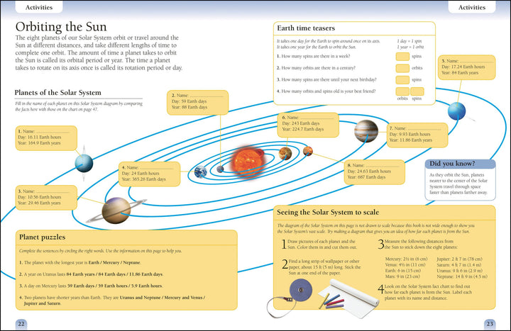 Stars and Planets DK Workbook