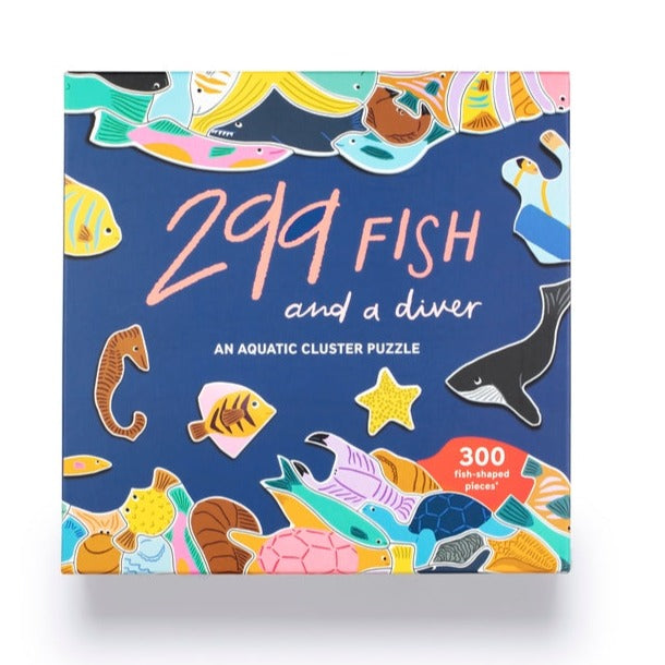 299 Fish (& a diver) jigsaw puzzle