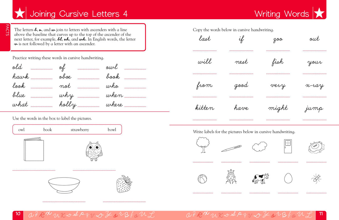 DK Workbooks - Cursive Handwriting Workbook