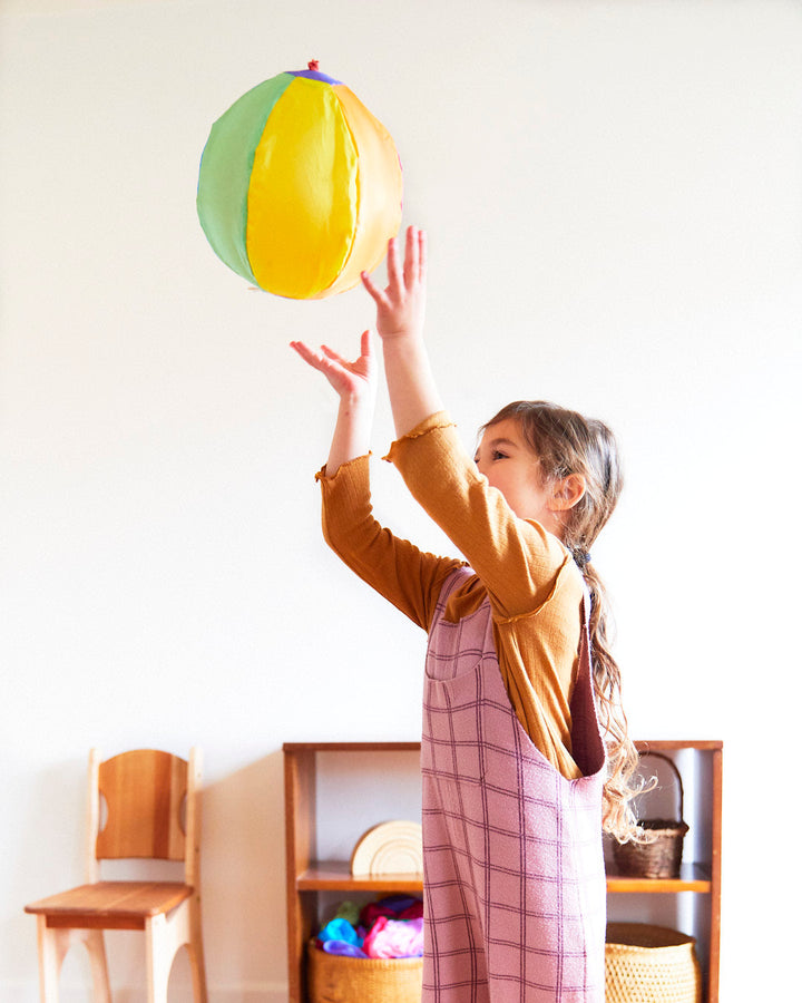 Sarah's Silks rainbow balloon ball