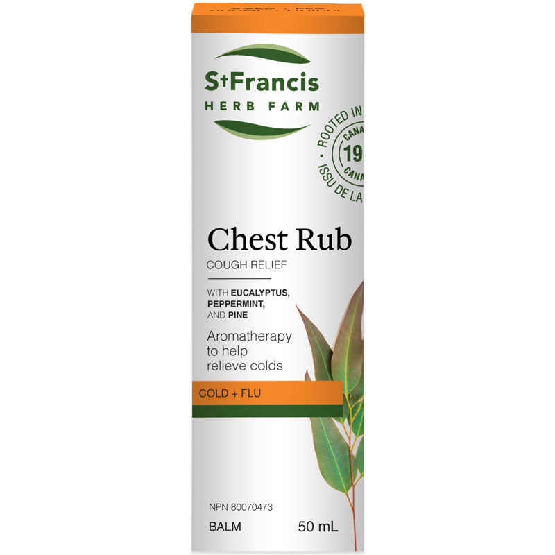 St Francis Chest Rub - cough & cold relief