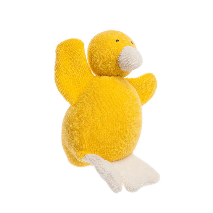 Nanchen Organic Yellow Duckling Baby Rattle