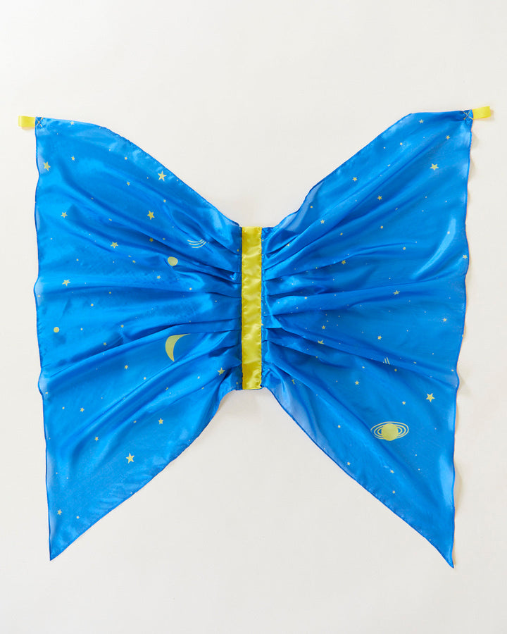 starry night fairy silk wings (with thumb loops)