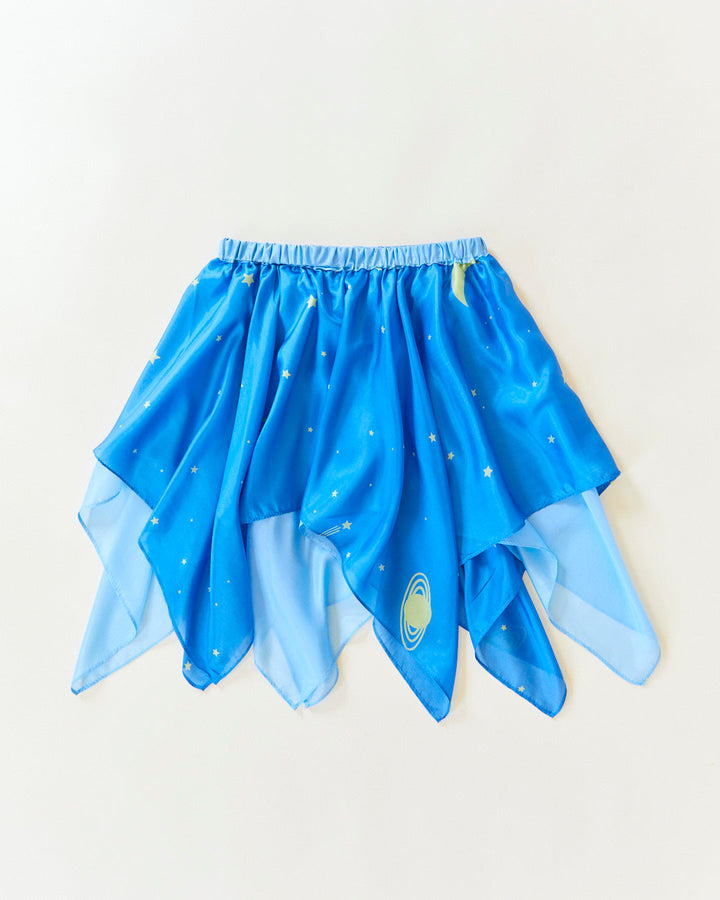 starry night silk fairy skirt