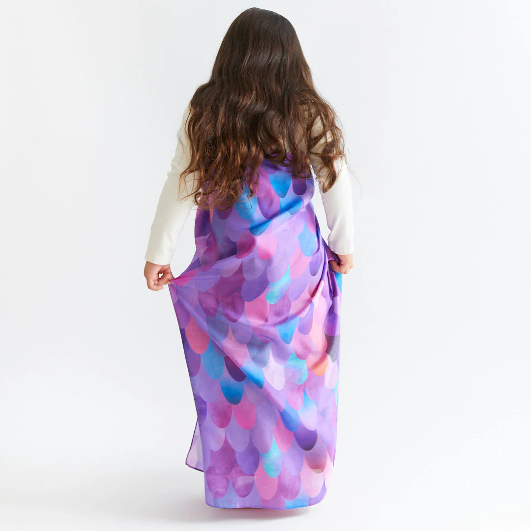 Sarah's Silks purple dragon scales playsilk