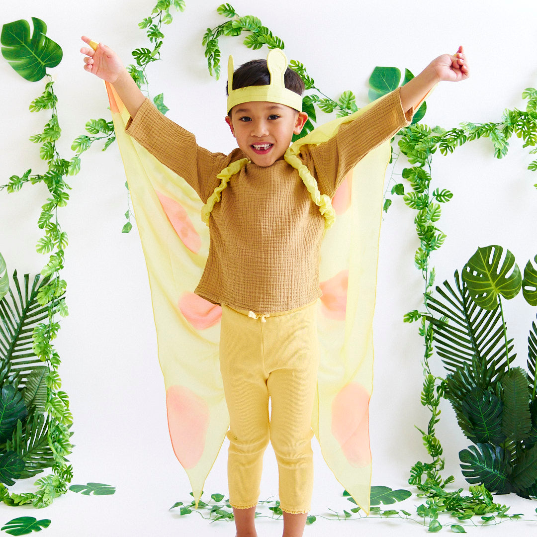 Yellow butterfly costume