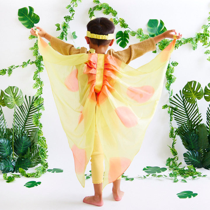 Yellow butterfly costume