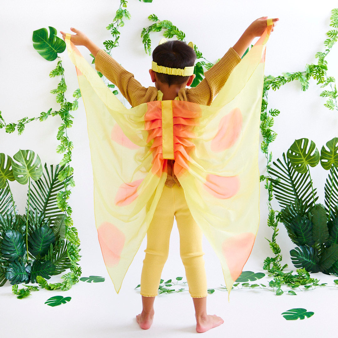 Yellow butterfly costume