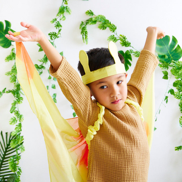 Yellow butterfly costume