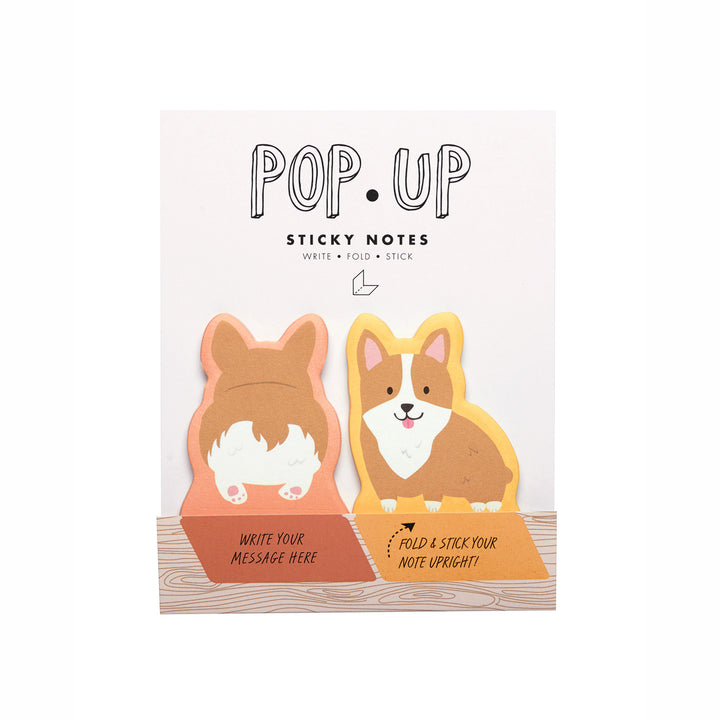 Corgis Pop-Up sticky notes