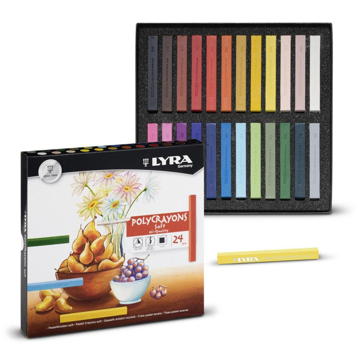 Lyra soft chalk polycrayons