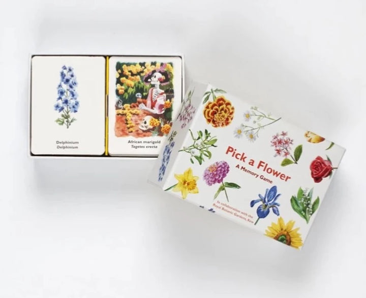 Pick a Flower memory game