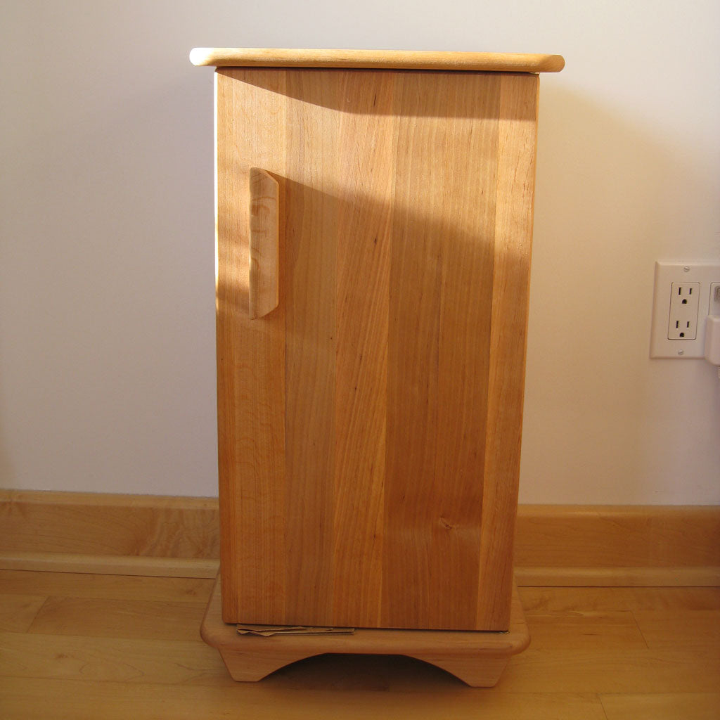 wooden play fridge