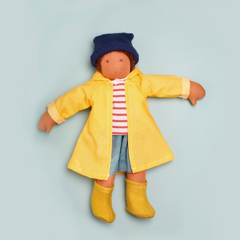 Nanchen Outfits for 15" Dressable Dolls - Rain jacket set