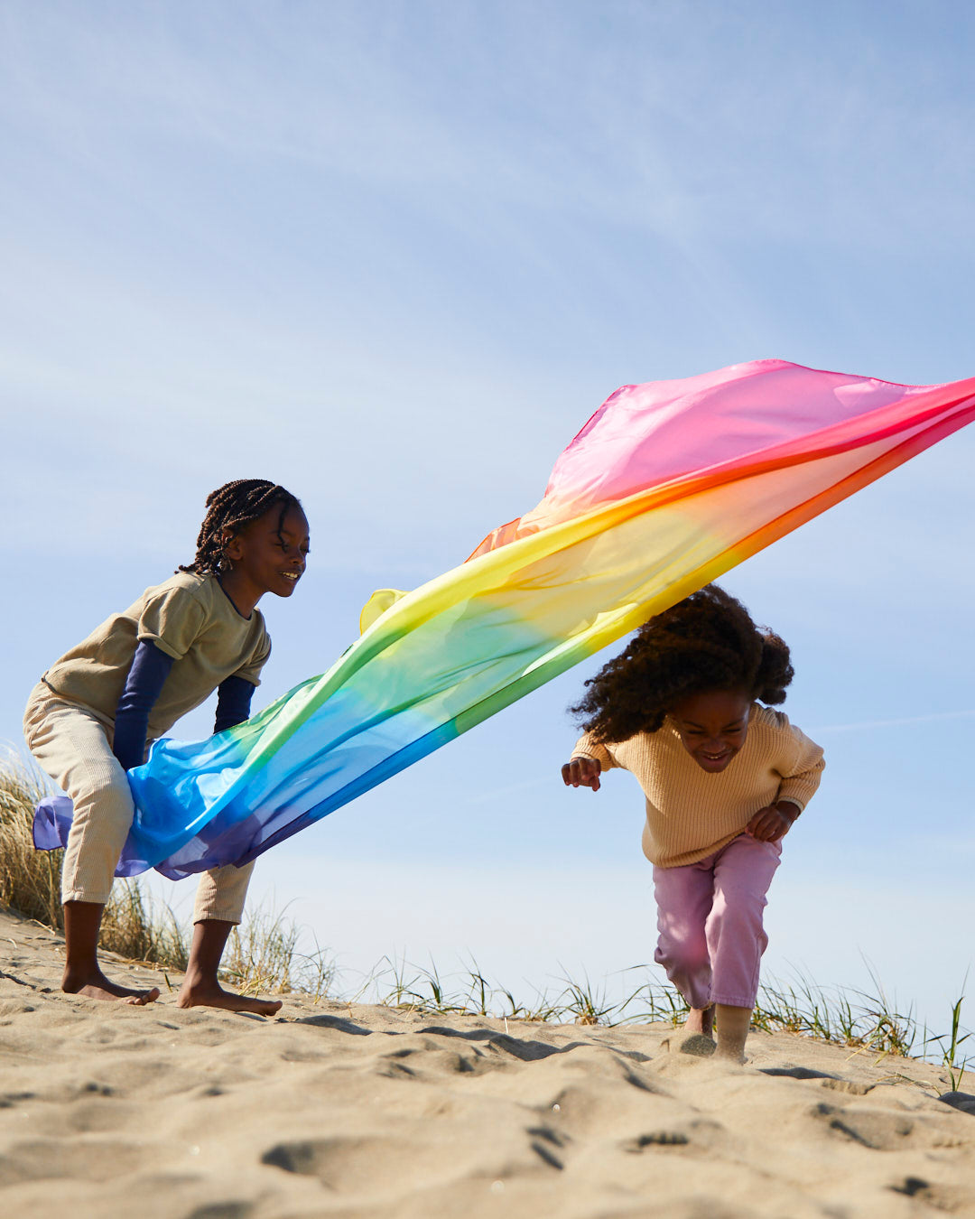 giant rainbow silkscape (70 x 35 inches)