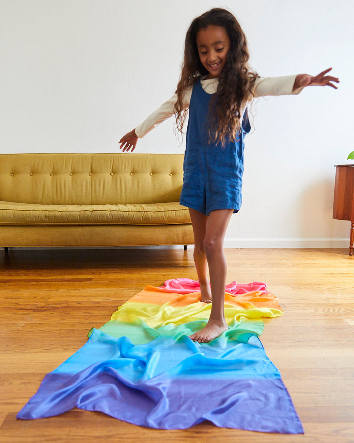 giant rainbow silkscape (70 x 35 inches)