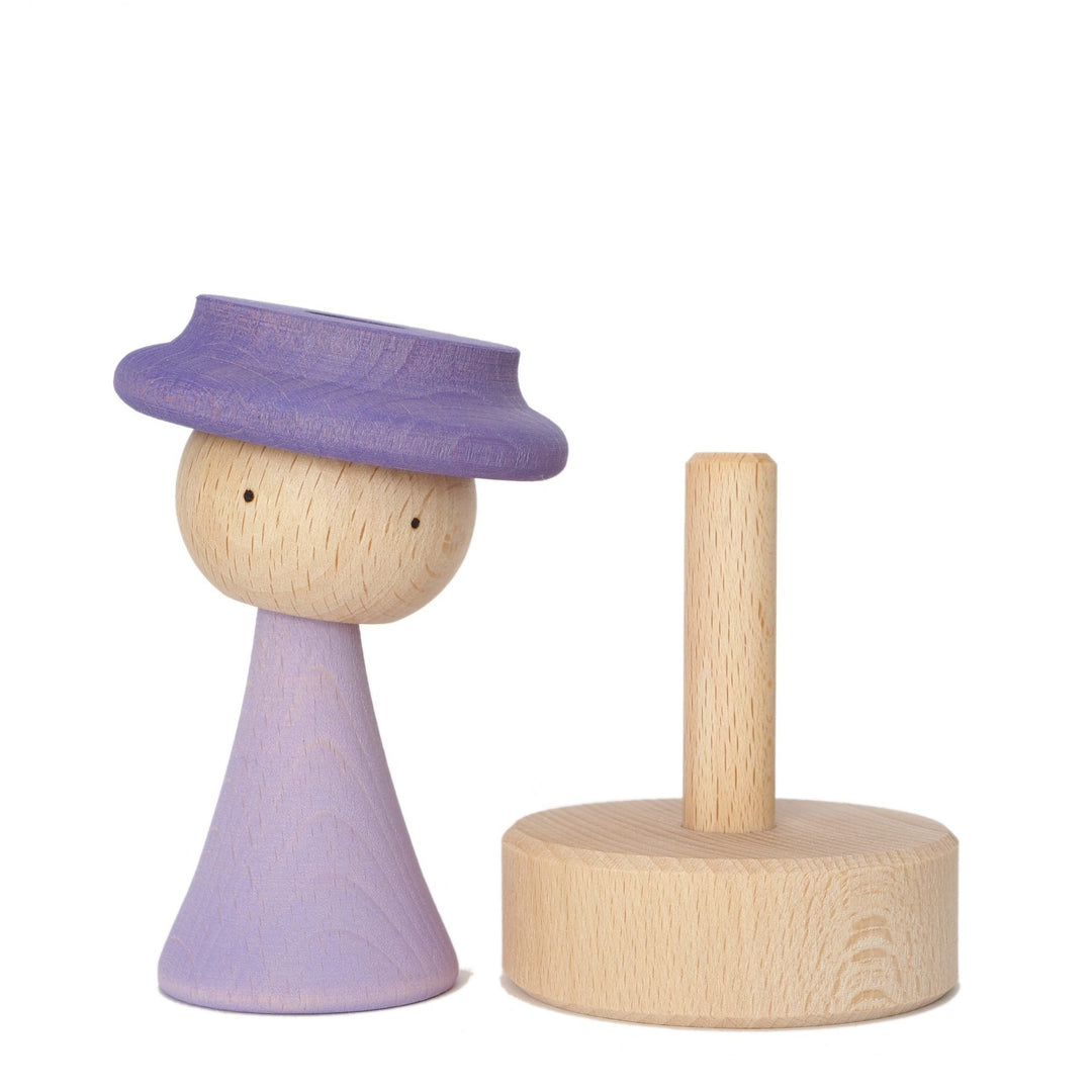 Ocamora mage purple hat stacker