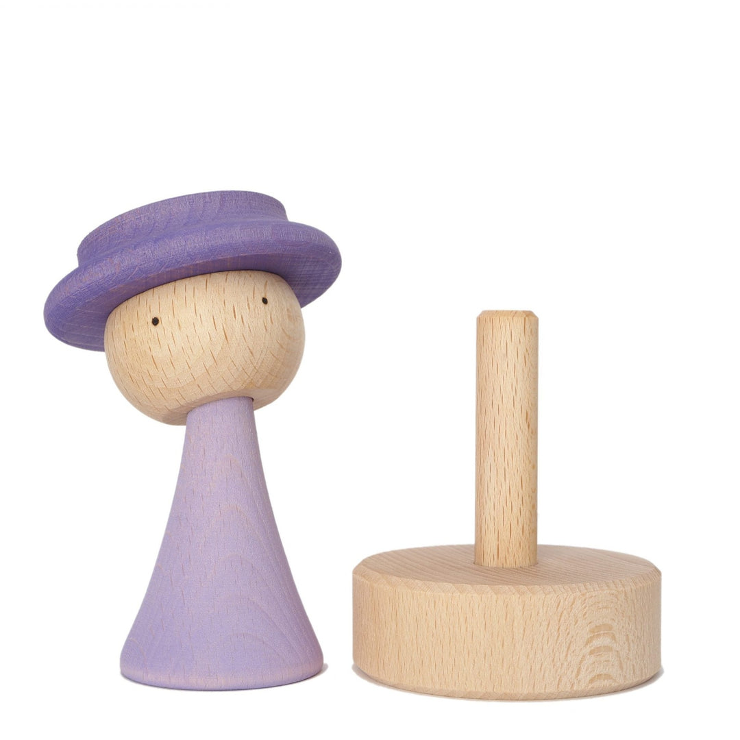 Ocamora mage purple hat stacker