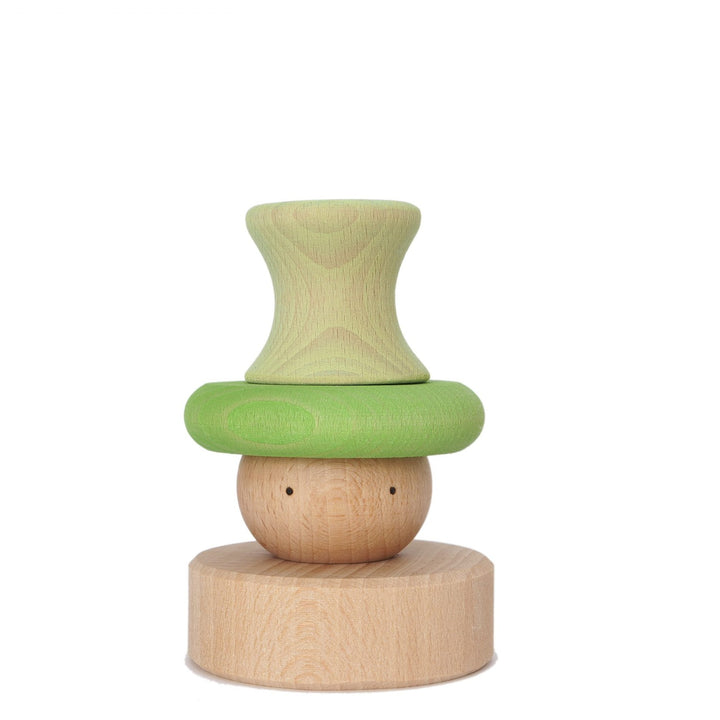 Ocamora green top hat stacker