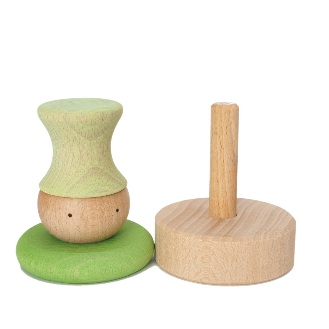 Ocamora green top hat stacker