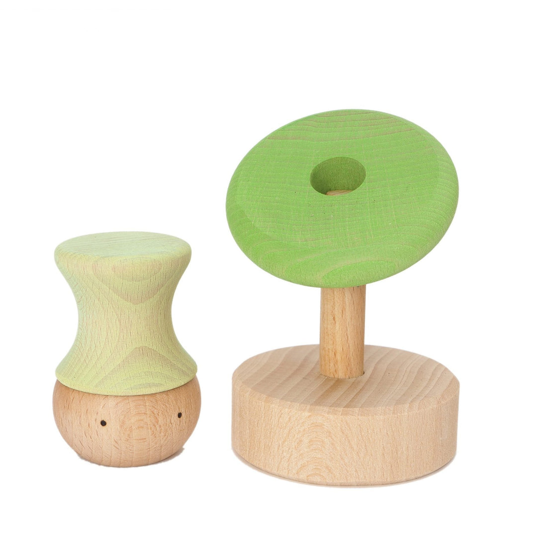 Ocamora green top hat stacker