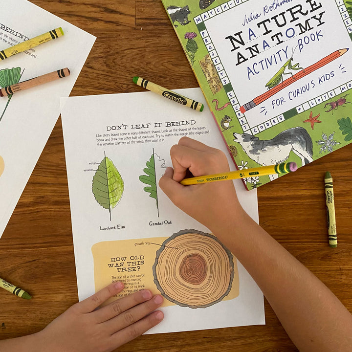 Nature Anatomy Activity Book