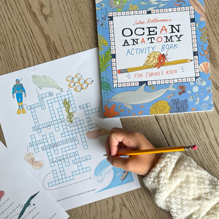 Ocean Anatomy Activity Book