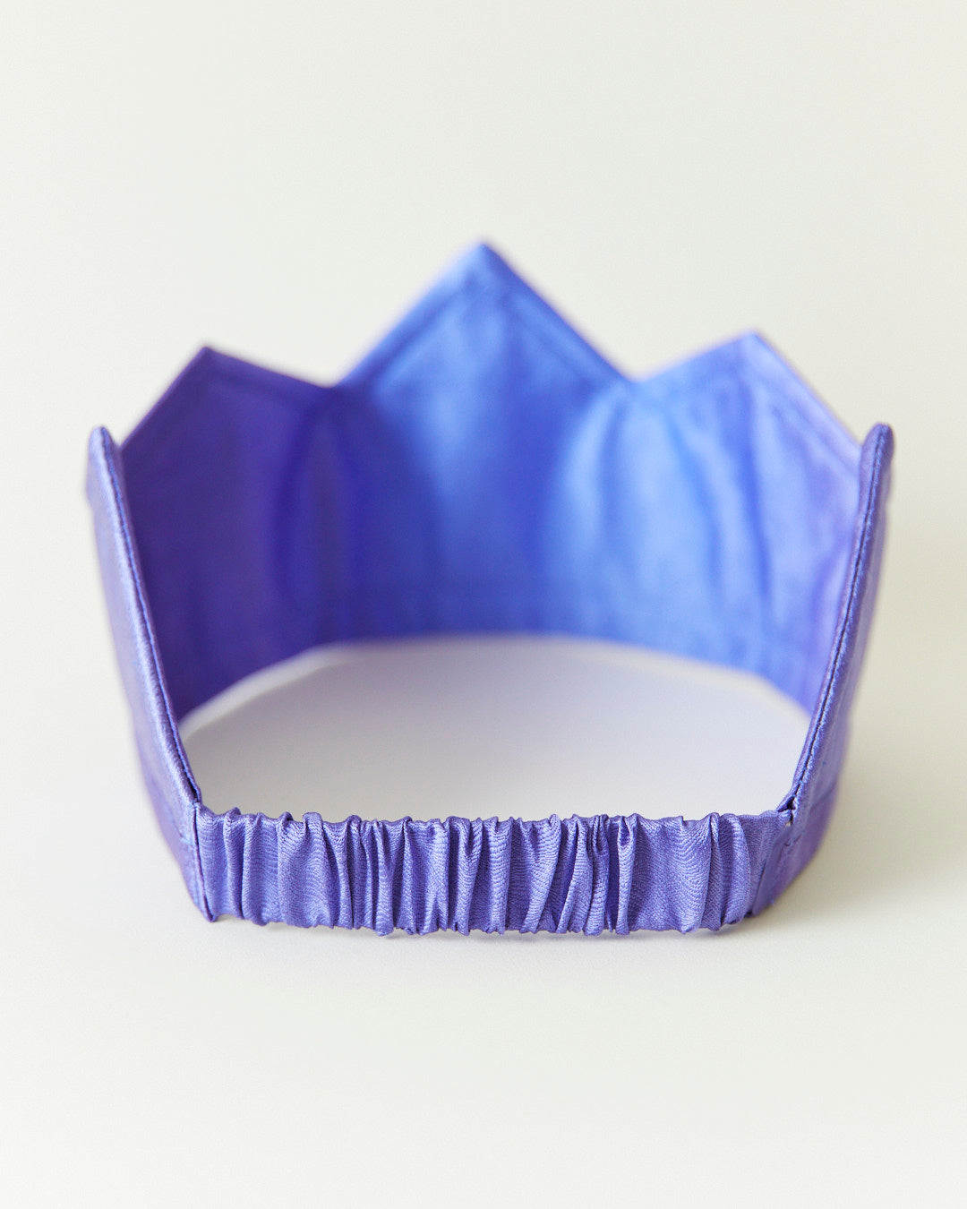 butterfly purple silk crown