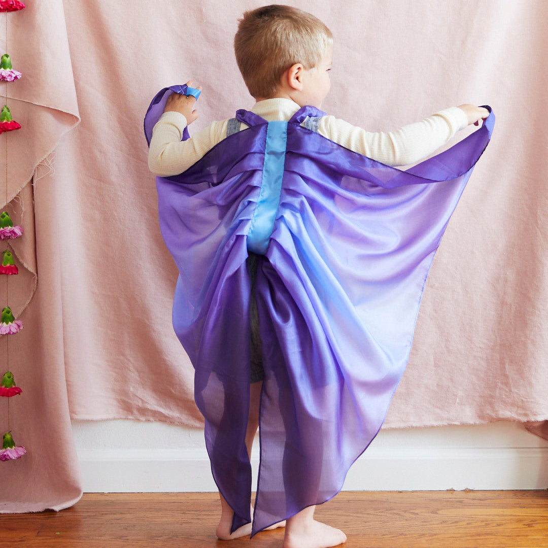 butterfly silk wings (with thumb loops)