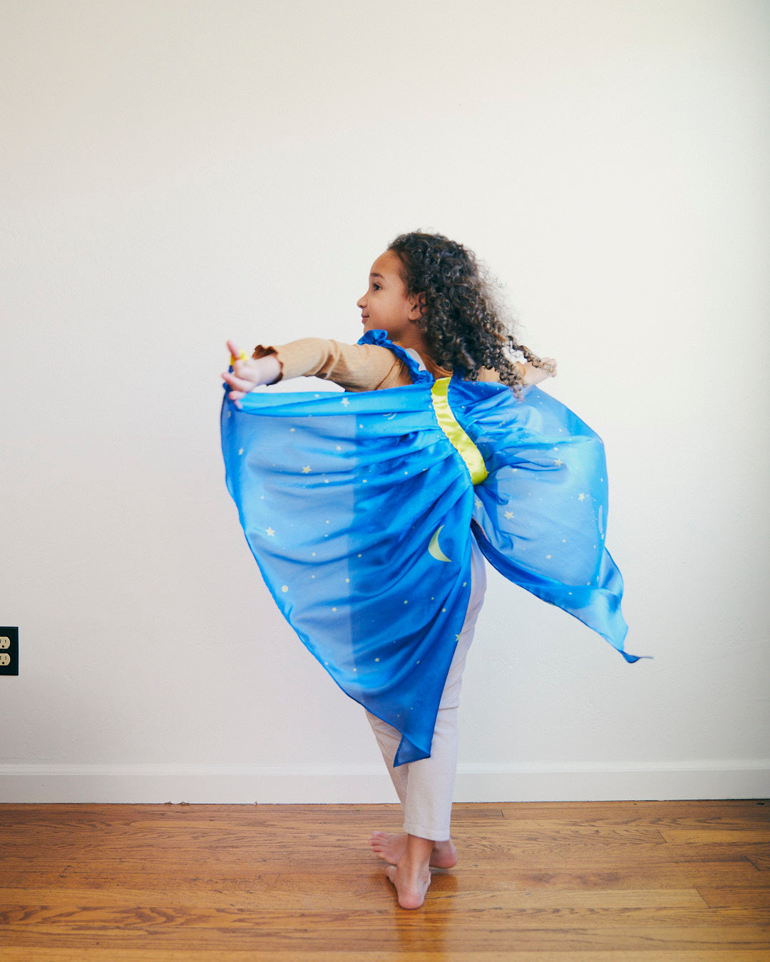 starry night fairy silk wings (with thumb loops)