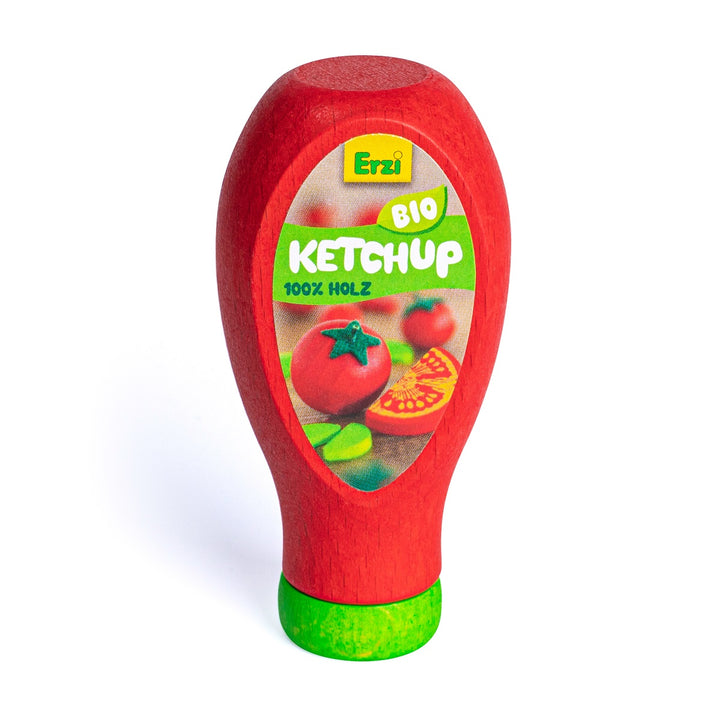 wooden play food - ketchup