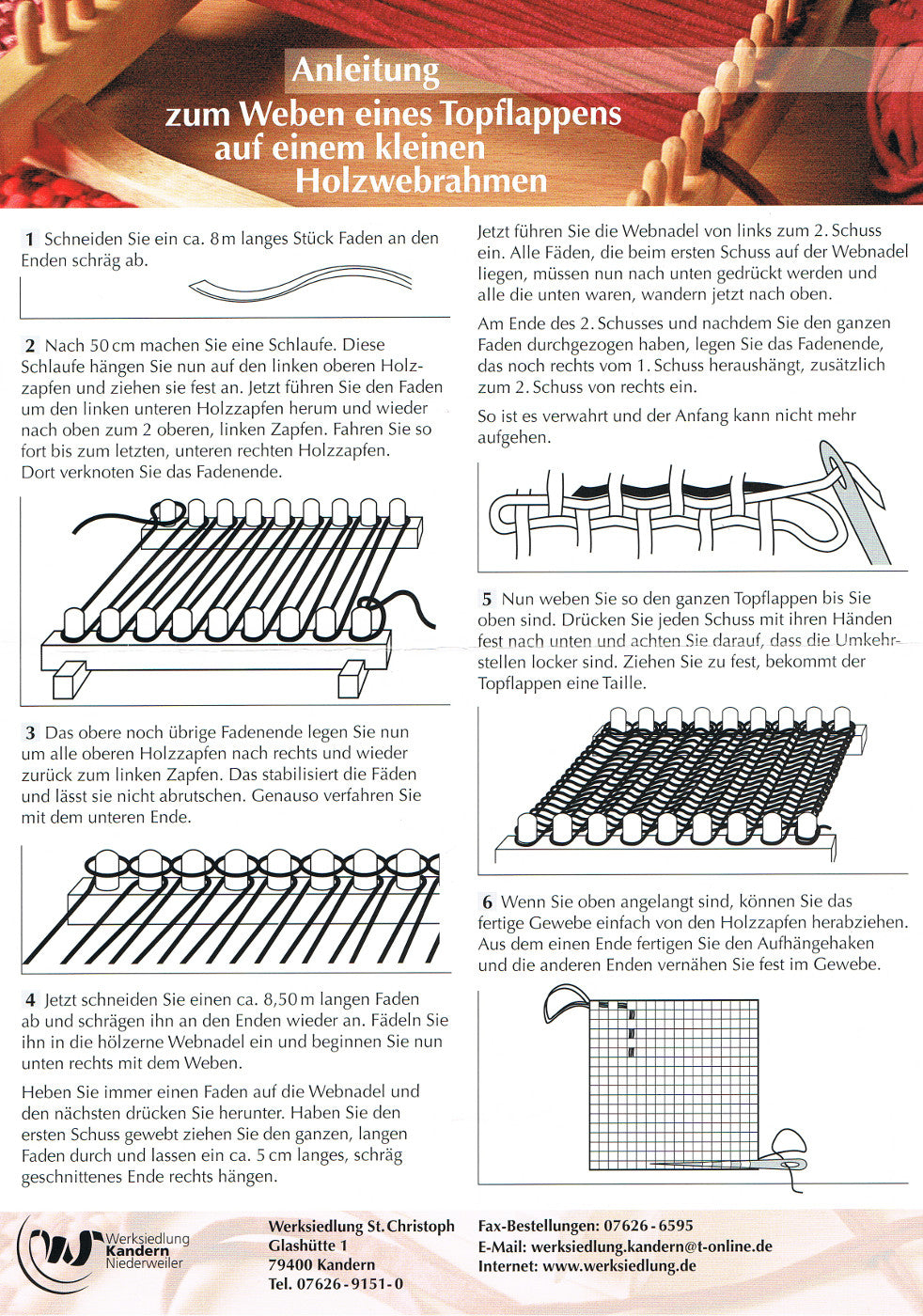 oven cloth loom