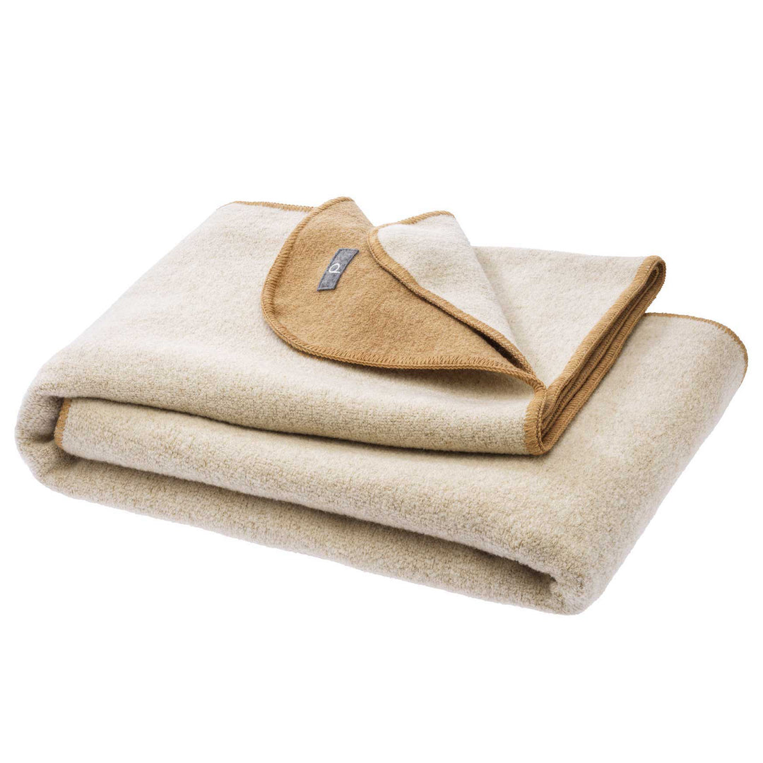 Disana doubleface organic boiled wool blanket